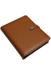 17x24 Termo Deri Patlı Organizer (Taba)