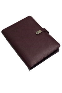 15x21 Termo Deri Patlı Organizer (Bordo)
