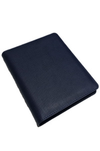 17x24 Termo Deri Hasır Desen Organizer (Lacivert)