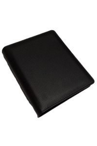 17x24 Termo Deri Hasır Desen Organizer (Siyah)