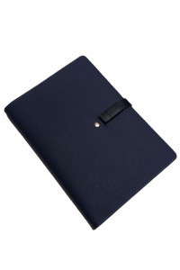 17x24 Termo Deri Usb'li Organizer (Lacivert)