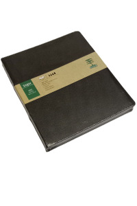 18.5x23.5 Sedir Düz Defter (Koyu Gri)