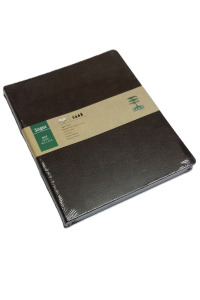 18.5x23.5 Sedir Düz Defter (Koyu Kahve)