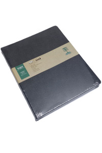 18.5x23.5 Sedir Kareli Defter (Siyah)