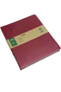 18.5x23.5 Sedir Kareli Defter (Fuşya)