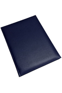 20x28 Termo Deri Süngerli Çizgili Defter (Lacivert)
