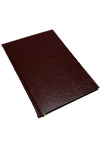 A-4 Cilt Bezi Kareli Defter (Kahverengi)