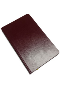 13x21 Cilt Bezi Kapak Çizgili Defter (Bordo)