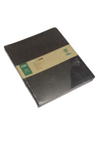 18.5 x 23.5 Sedir Çizgili Defter (Koyu Gri)