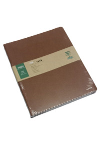 18.5 x 23.5 Sedir Düz Defter (Açık Kahve)
